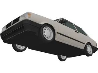 Volkswagen Voyage (1992) 3D Model