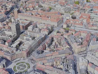 Munich (München) City, Germany (2022) 3D Model