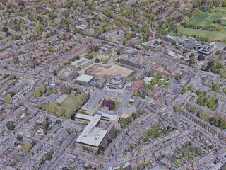 Oxford City, UK (2022) 3D Model