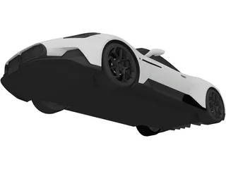 Maserati MC20 (2022) 3D Model