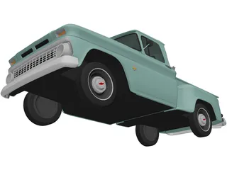 Chevrolet C10 (1963) 3D Model