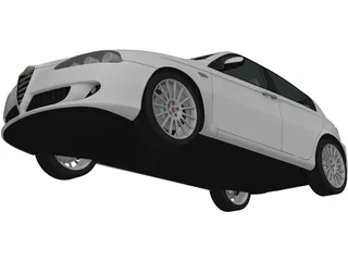 AIfa Romeo 147 2009 3D Model