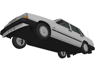 Volvo 740 GL (1985) 3D Model