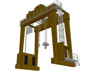 Crane 3D Model