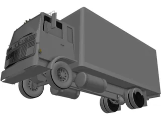 Moving Van 3D Model