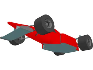 Formula 1 Car 3D Model