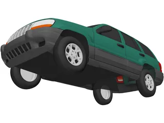 Jeep Grand Cherokee (2000) 3D Model