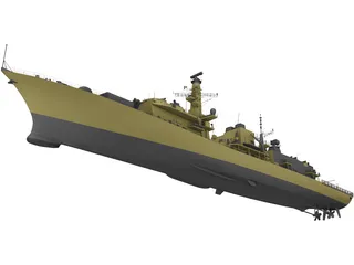 Norfolk 23 3D Model