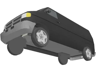 Dodge Van 3D Model