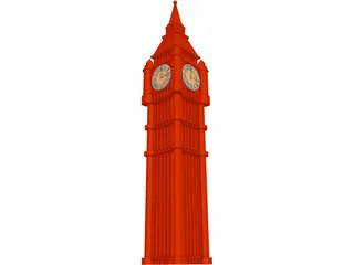 Big Ben 3D Model