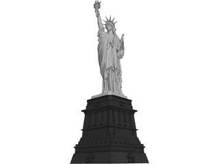 Statue Of Liberty 3D Model