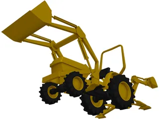 Tractor 3D Model