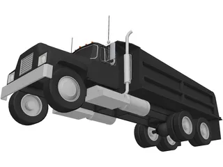 Dump Truck 3D Model