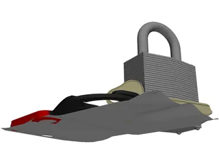 Lock Out Tag Out Kit 3D Model