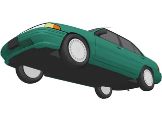 Mercury Tracer (1994) 3D Model