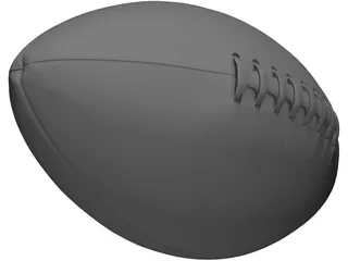 Football 3D Model