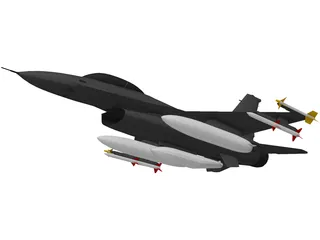 F-16C 3D Model