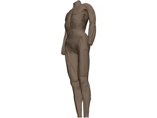 Surface Muscles 3D Model