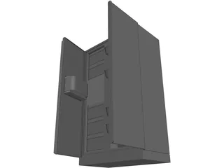 Refrigerator 3D Model