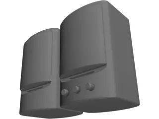 Speakers 3D Model