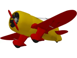 Gee Bee 3D Model