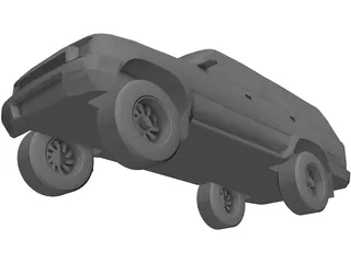 Toyota 4Runner (1991) 3D Model