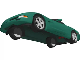 Chevrolet Corvette (1997) 3D Model