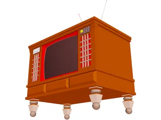 Television 3D Model