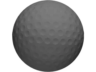 Golf Ball 3D Model