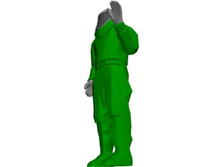Fire Suit 3D Model