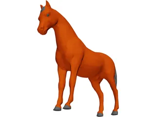 Horse 3D Model