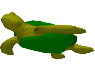 Turtle 3D Model