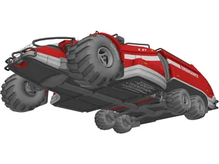 Space Buggy 3D Model