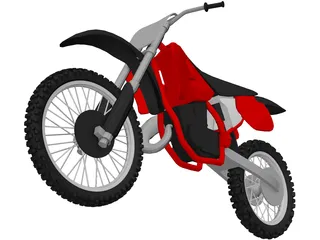 Honda CR500 (1994) 3D Model