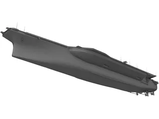 CVN-68 Nimitz 3D Model