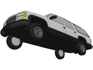 Chevrolet Suburban (1998) 3D Model