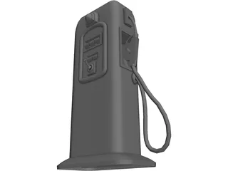 Gas Pump 3D Model