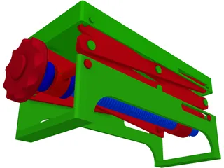 Lab Scissor Jack 3D Model