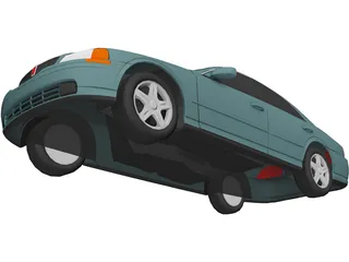 Lincoln LS (2000) 3D Model
