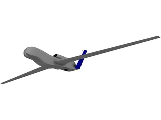 RQ-4 Global Hawk 3D Model