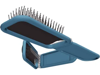 Hairbrush 3D Model