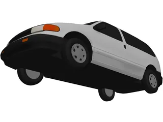 Nissan Quest (1994) 3D Model