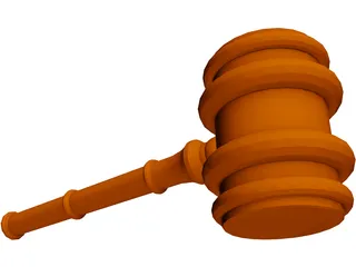 Gavel 3D Model