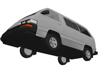 Toyota Van (1987) 3D Model