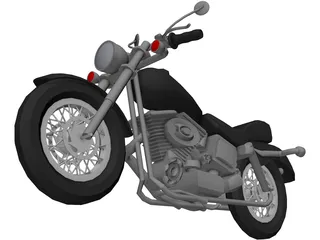 Motorcycle 3D Model