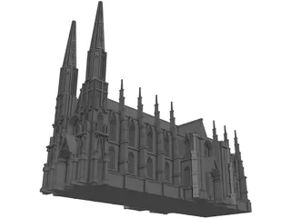 Cathedral Saint Patricks  3D Model