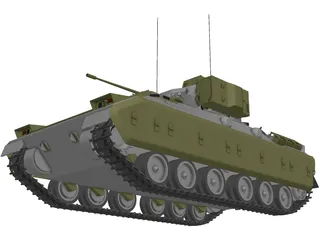 M3 Bradley 3D Model