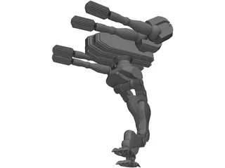 Mech Zues 3D Model