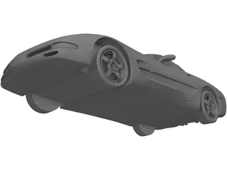 Chevrolet Corvette (1999) 3D Model