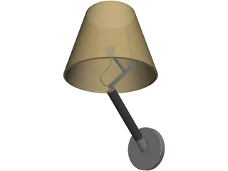 Lamp Wall 3D Model